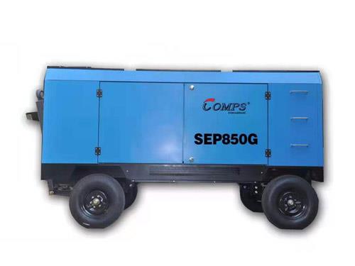 雙螺桿電動(dòng)移動(dòng)式空壓機(jī)